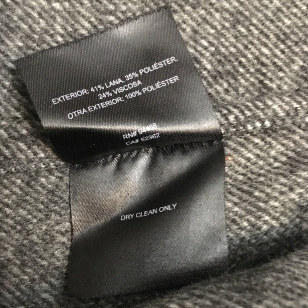 TAHARI Gray Open Front Belted Coat - Picture 7 of 14